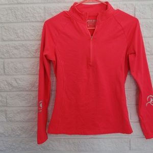 Zip front sweater